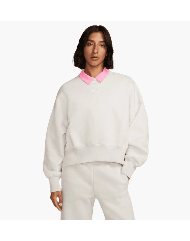 NIKE W NSW PHNX FLC OOS CREW  bliuzonas