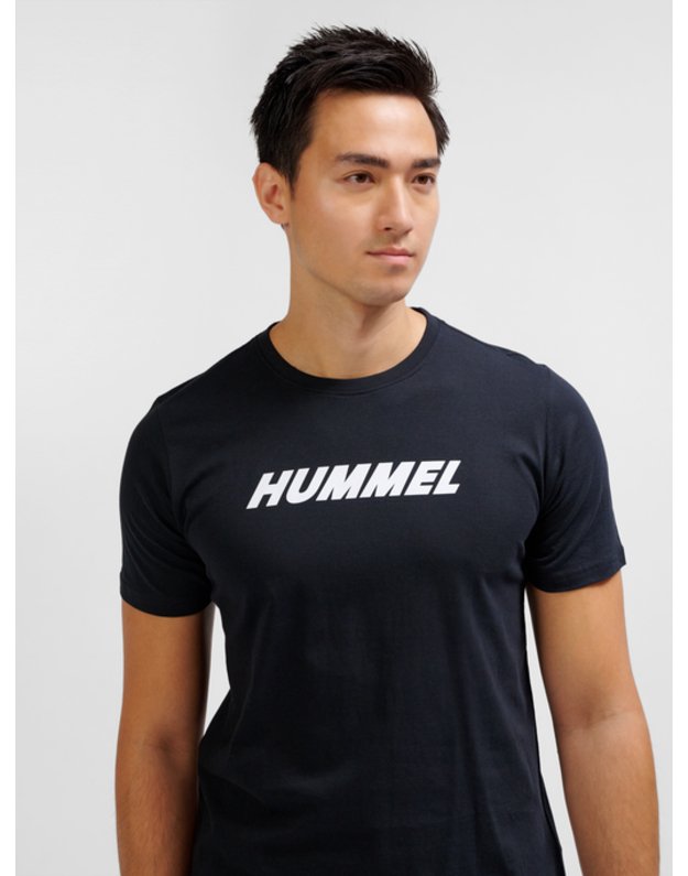 HUMMEL hmIELEMENTAL LOGO COTTON  marškinėliai