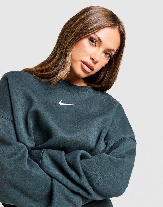 NIKE W NSW PHNX FLC OOS CREW  bliuzonas 2