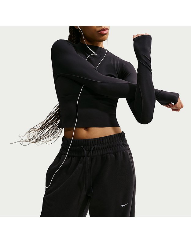 Nike One  Therma-FIT Mid-Rise Fleece kelnės