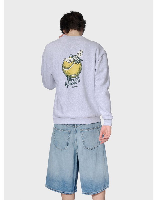 HUMMEL hmlLOOSE CREW WRONG YELLOW  bliuzonas 1