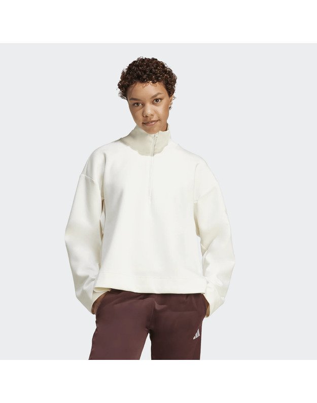 ADIDAS SOFT LUX QUARTER-ZIP bliuzonas 