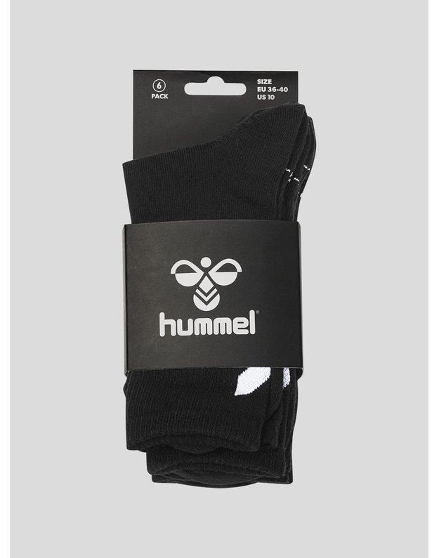 HUMMEL hmICHEVRON 6-PACK ANKLE SOCKS  kojinės
