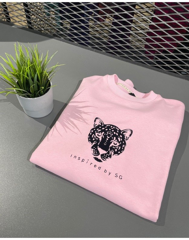 SG "1982" SWEET DREAM PINK bliuzonas su juodu tigru