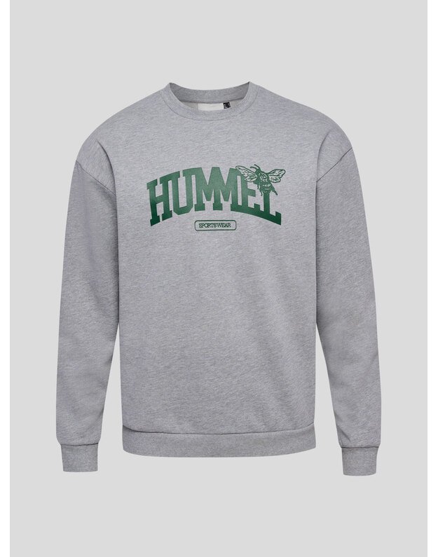 HUMMEL hmILOOSE CREWNECK UNIVERSITY BEE  bliuzonas