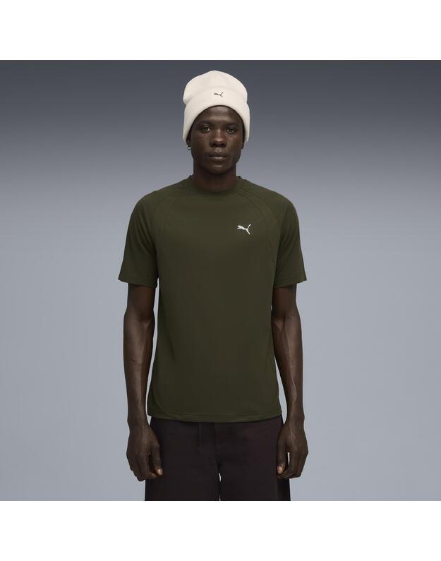 PUMA EVOSTRIPE Tee Dark marškinėliai