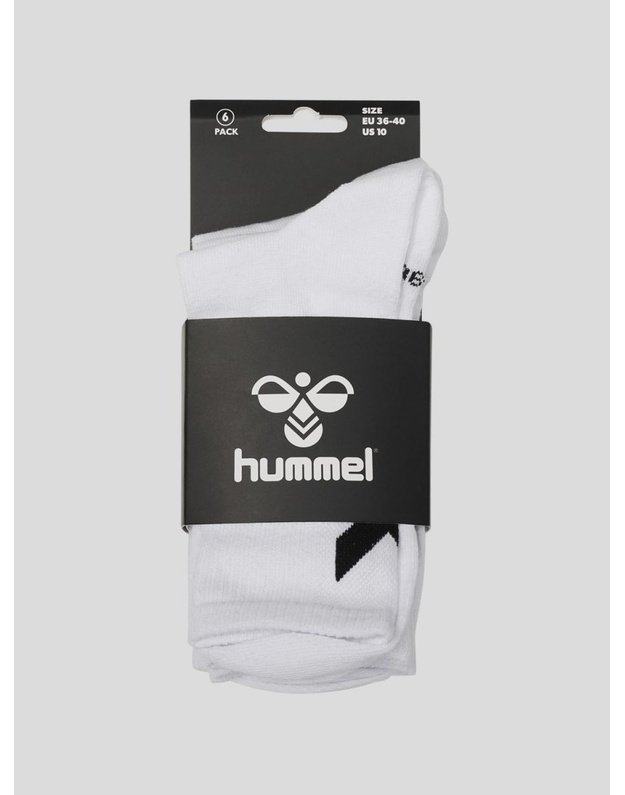 HUMMEL hmICHEVRON 6-PACK ANKLE SOCKS  kojinės