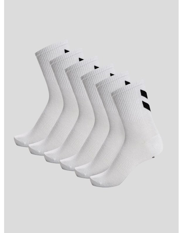 HUMMEL hmICHEVRON 6-PACK ANKLE SOCKS  kojinės