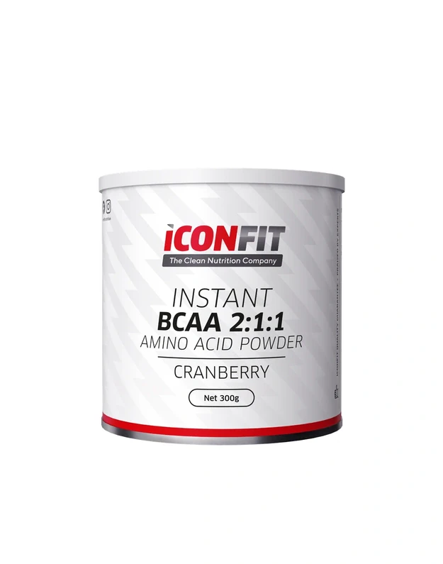 ICONFIT BCAA 2:1:1 aminorūgštys Cranberry (300 g)
