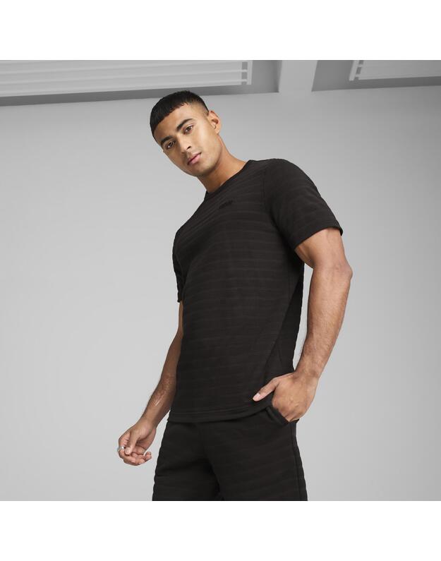 PUMA ESS ELEVATED Structured marškinėliai