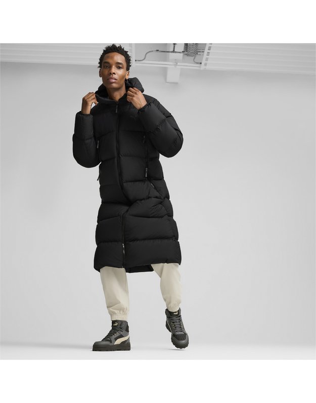 PUMA Long Hooded Down striukė 1 PUMA Long Hooded Down striukė 1