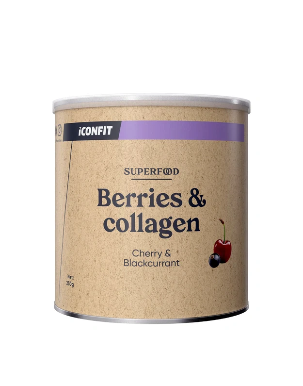 ICONFIT Collagen Superfood Cherry&Blackcurrant (250 g) 