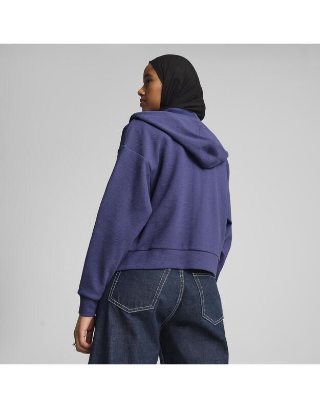 PUMA HER Comfort Crop Full-Zip bliuzonas