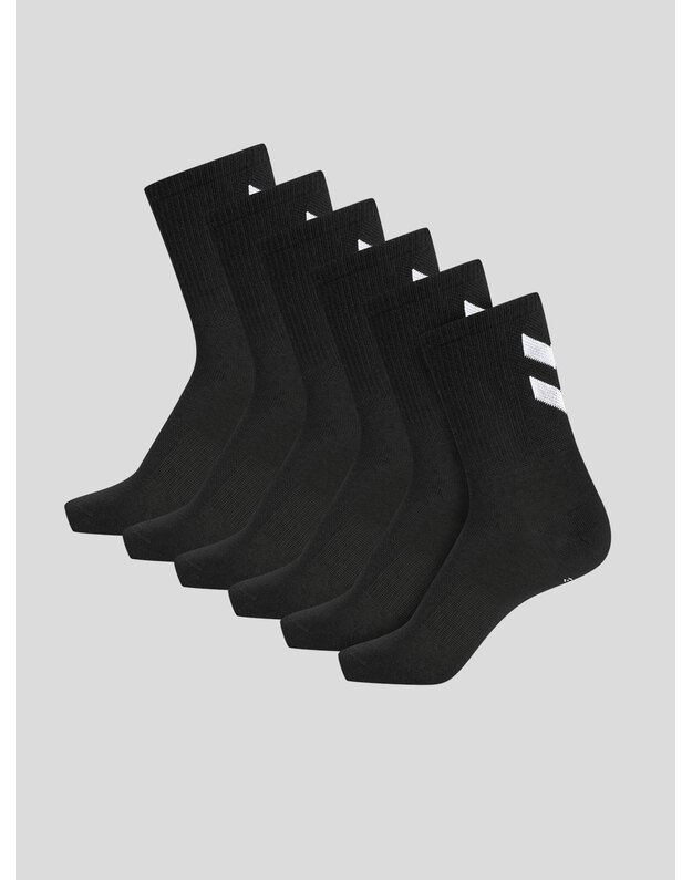 HUMMEL hmICHEVRON 6-PACK ANKLE SOCKS  kojinės