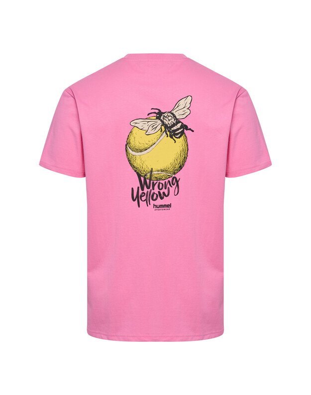 HUMMEL hmILOOSE WRONG YELLOW  marškinėliai