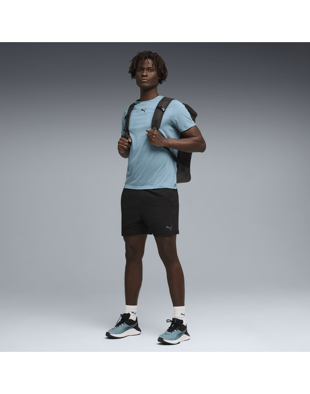 PUMA M TAD ESSENTIALS HEATHER CAT  marškinėliai 2