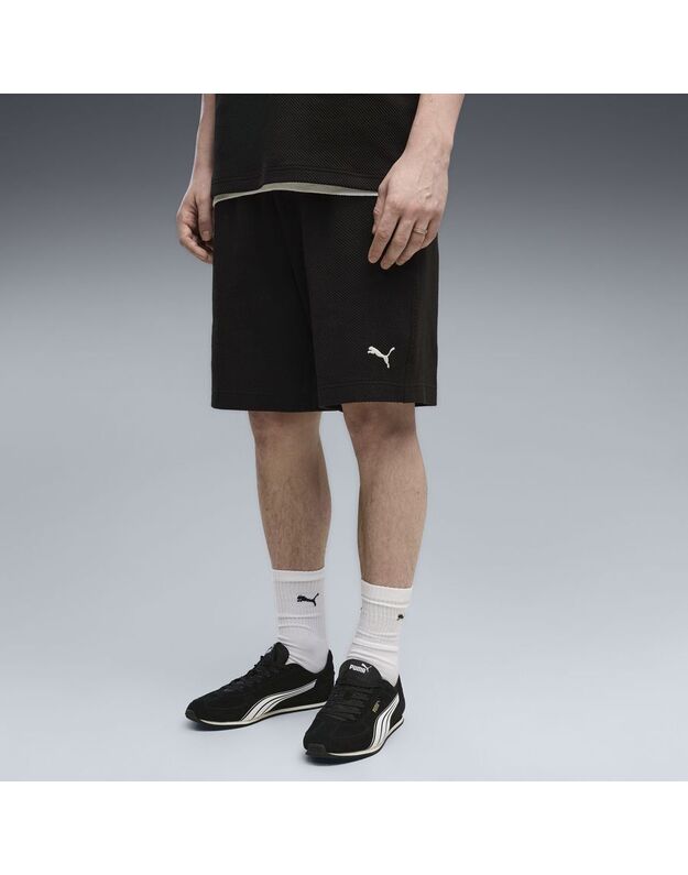 PUMA ESS ELEVATED Relaxed Material šortai