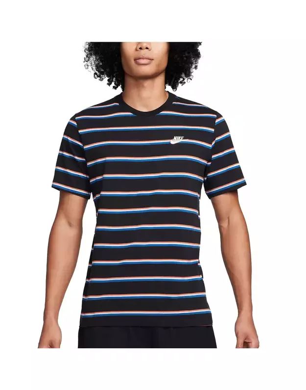 NIKE M NSW TEE CLUB STRIPE marškinėliai 