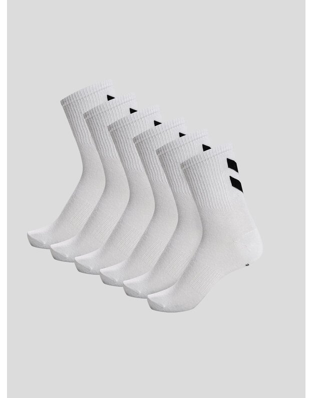 HUMMEL hmICHEVRON 6-PACK ANKLE SOCKS  kojinės