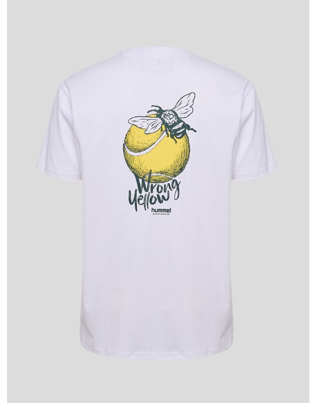 HUMMEL hmILOOSE WRONG YELLOW  marškinėliai