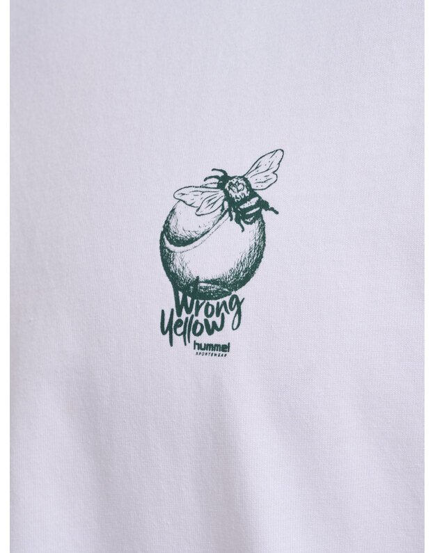 HUMMEL hmILOOSE WRONG YELLOW  marškinėliai