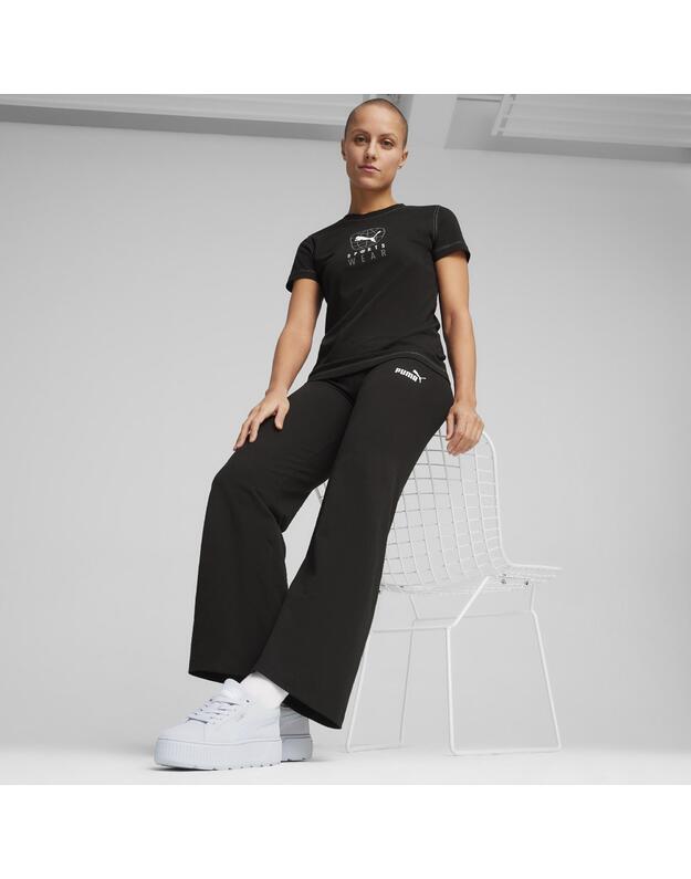 PUMA ESS+ Straight Leggings   tamprės