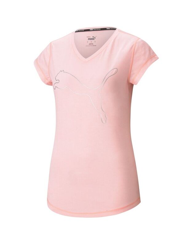 PUMA TRAIN HEATHER CAT marškinėliai 1