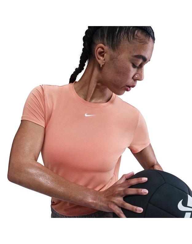 NIKE W NK ONE CLASSIC DF SS TOP WT marškinėliai 2
