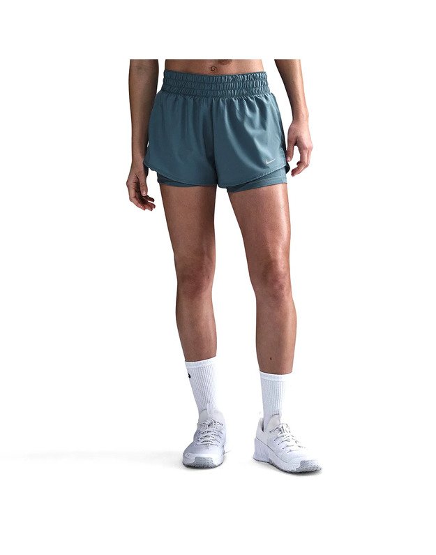 NIKE W NK ONE DF MR 3IN 2N1  šortai