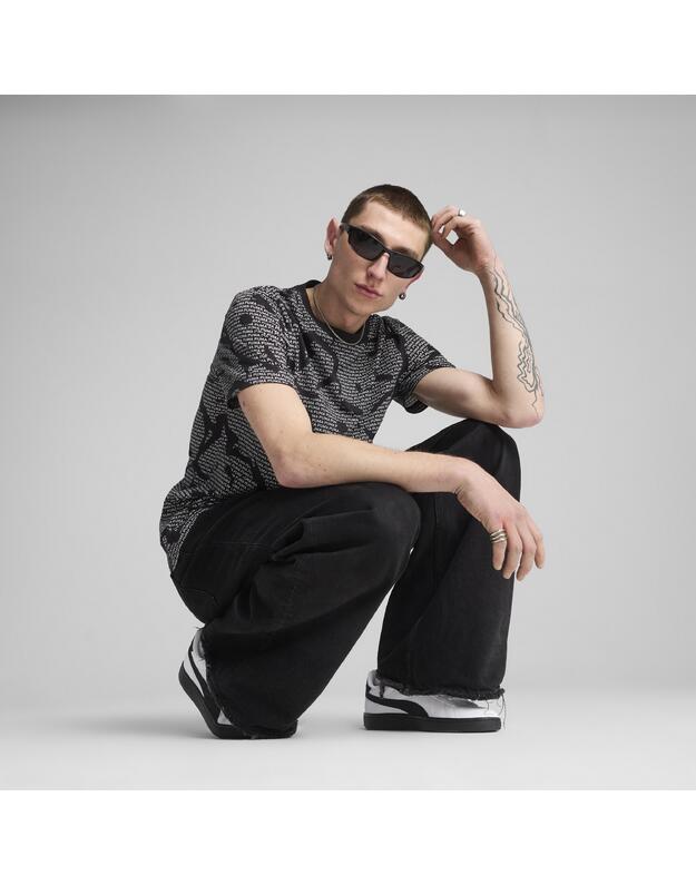 PUMA ESS LOGO LAB AOP  marškinėliai