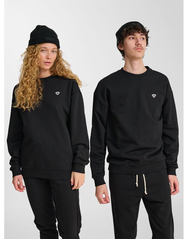 HUMMEL hmILOOSE CREWNECK BEE  bliuzonas 2