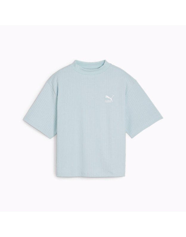 PUMA Ribbed Relaxed marškinėliai