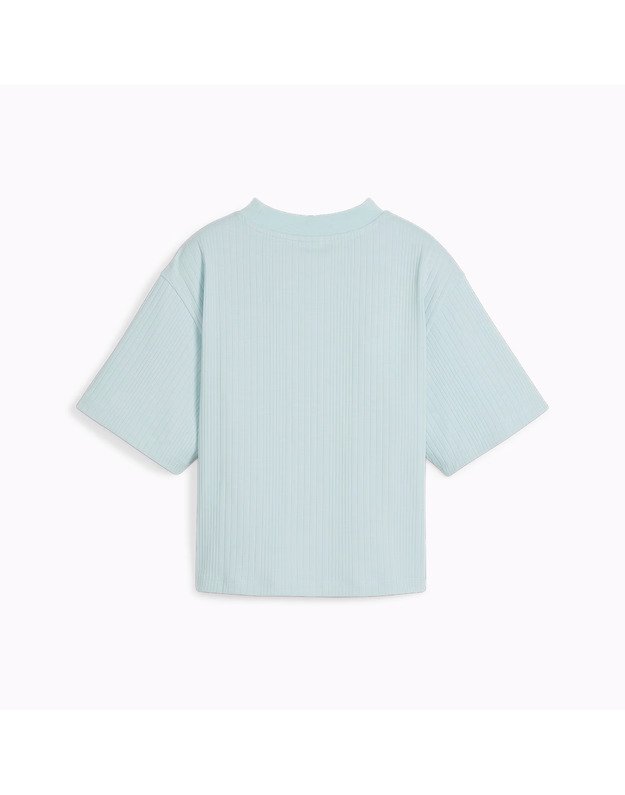 PUMA Ribbed Relaxed marškinėliai 1