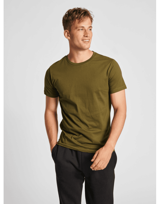 HUMMEL RED BASIC marškinėliai