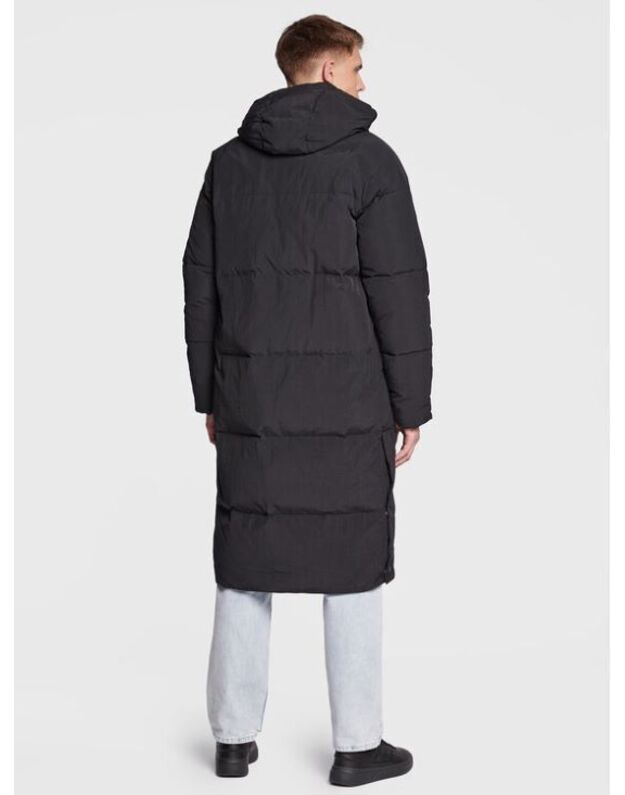 adidas BIG BAFFLE COAT BLACK pūkinė striukė